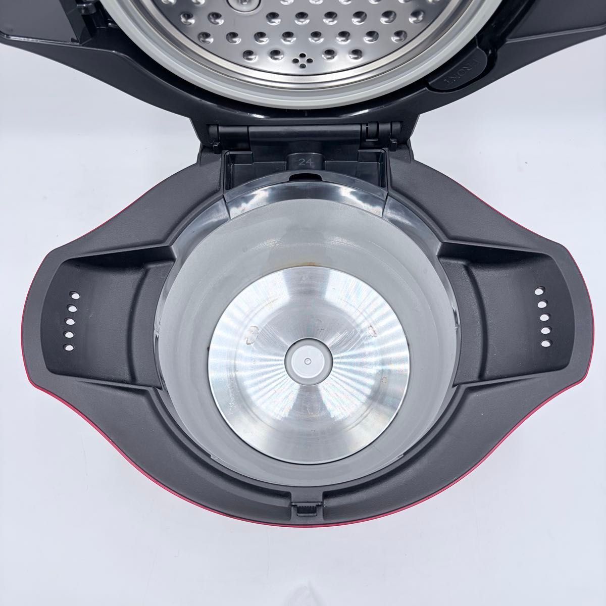 良品】SHARP KN-HW24F-R レッド シャープ ヘルシオ ホットクック 2〜6