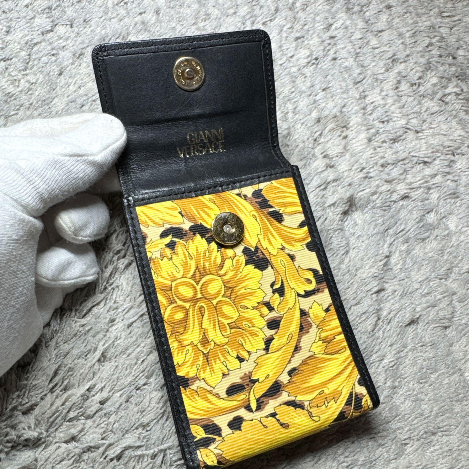 GIANNI VERSACE ジャンニヴェルサーチ シガレットケース バロック柄