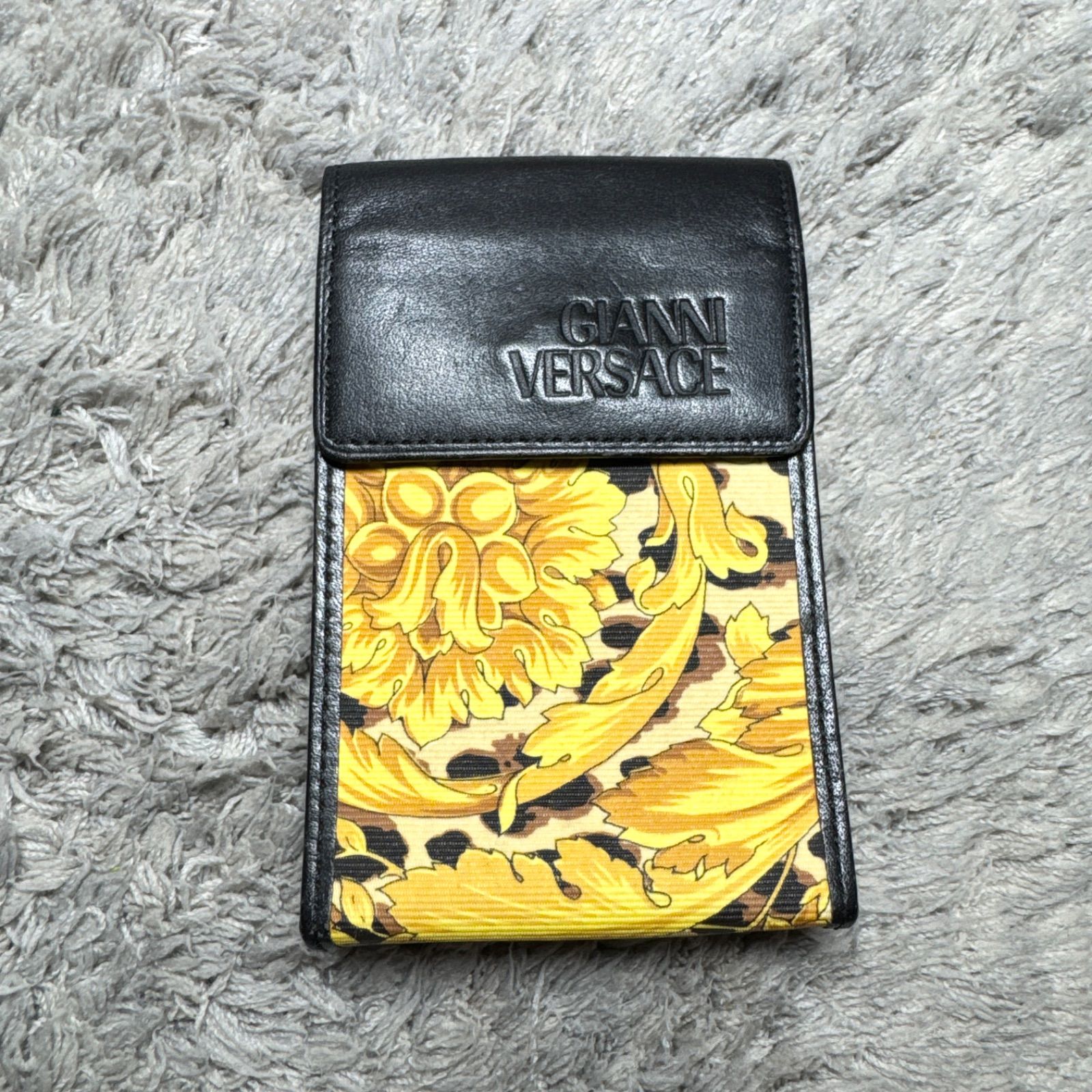 GIANNI VERSACE ジャンニヴェルサーチ シガレットケース バロック柄