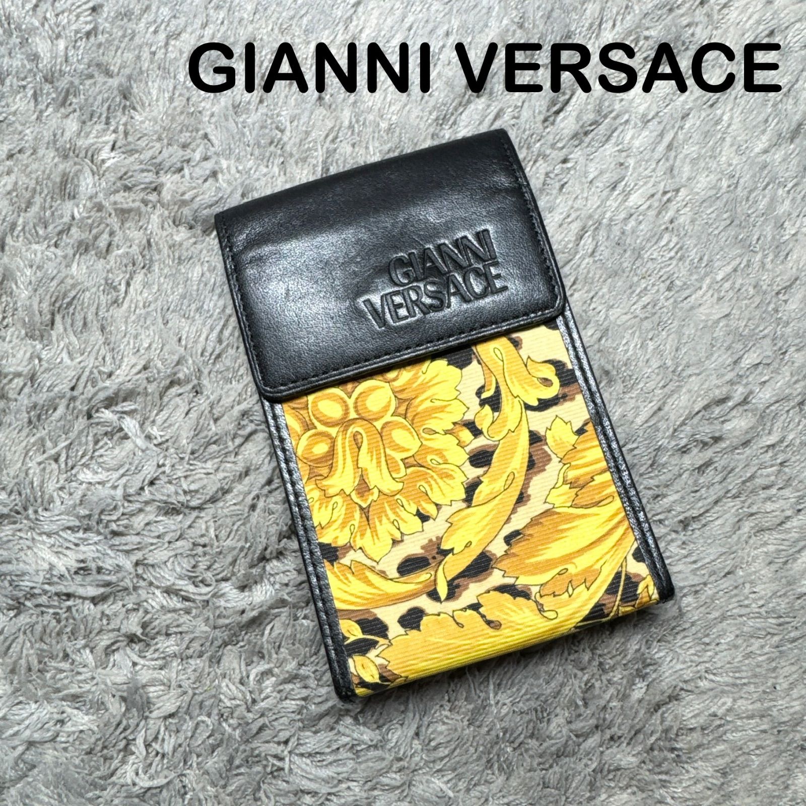 GIANNI VERSACE ジャンニヴェルサーチ シガレットケース バロック柄