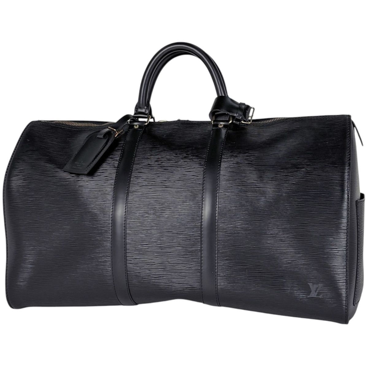 ルイ・ヴィトン Louis Vuitton キーポル50 ボストンバッグ エピ ノワール(ブラック) M42962 レディース 【中古】