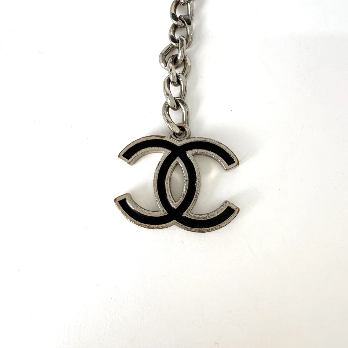 シャネル CHANEL ベルト ココマーク チェーン シルバーメッキ シルバー