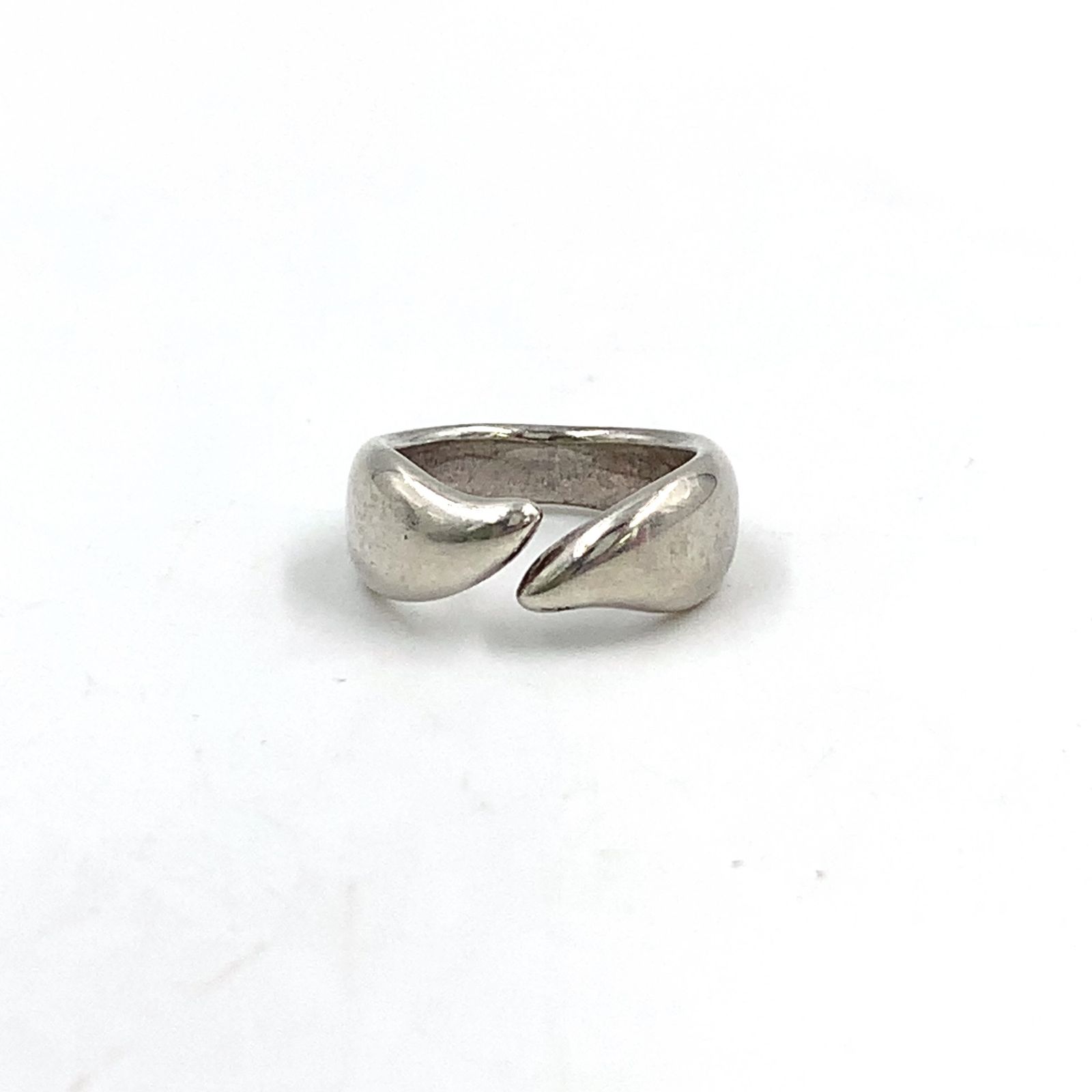 新着】TIFFANY & Co. エルサペレッティ フェザー SV925 シルバー 指輪
