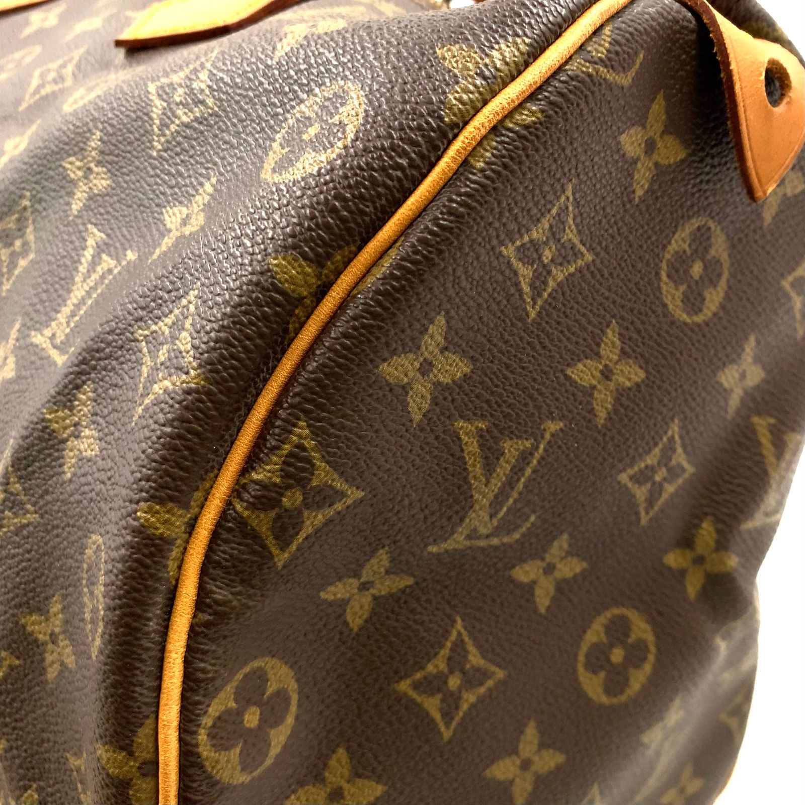 新着】LOUIS VUITTON スピーディ35 モノグラム モノグラム レザー、PVC