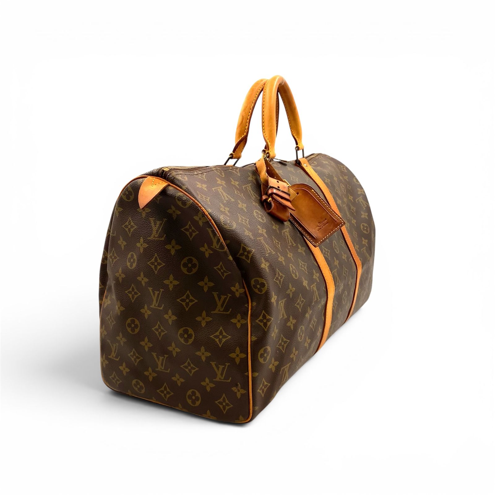新着】LOUIS VUITTON キーポル50 モノグラム モノグラム レザー、PVC