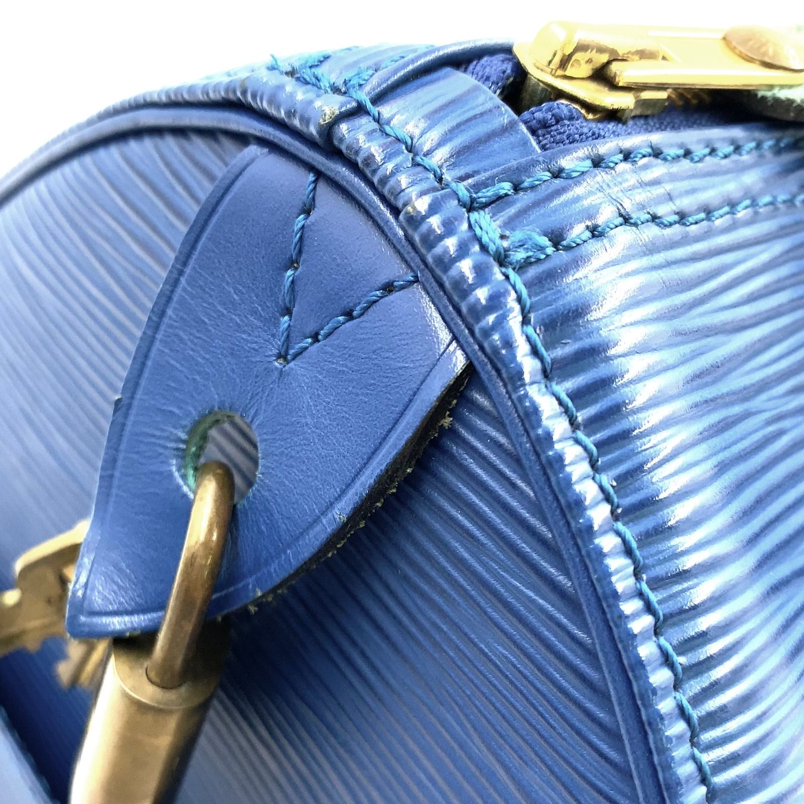 新着】LOUIS VUITTON スピーディ30 エピ エピ トレドブルー レザー