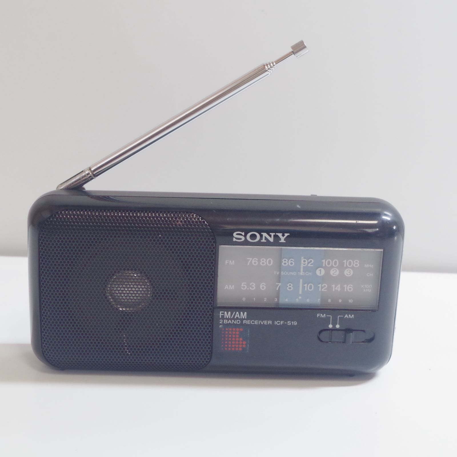 A7377 SONY FM/AMラジオ ICF-S19 - メルカリ