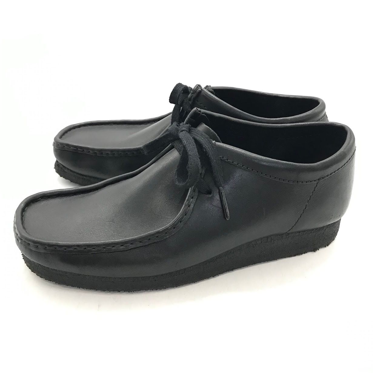 【倉吉店】 中古 Clarks | クラークス ブーツ Wallabee Leather 11826 ブラック 26.5cm 【127】