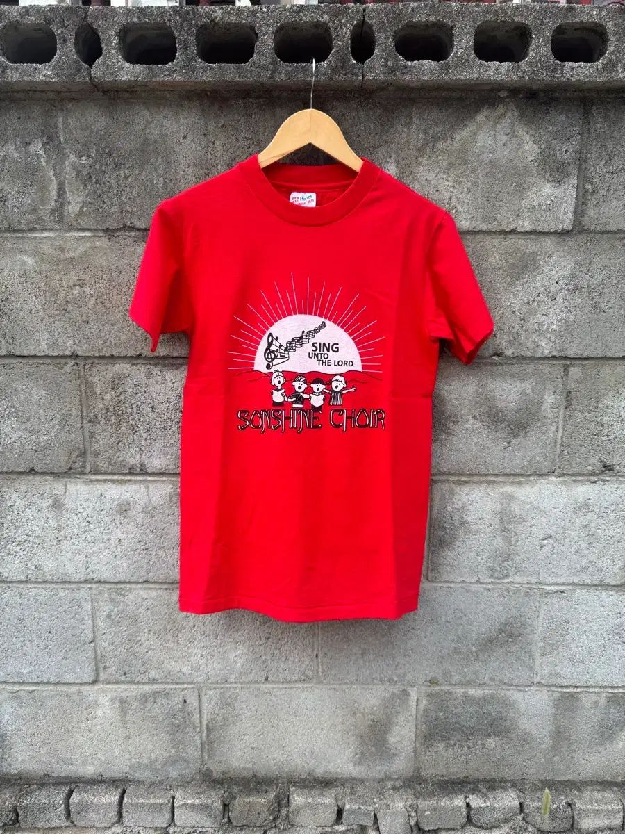 90s HANES(ヘインズ) ヴィンテージ プリンティング シングルステッチ 半袖 Tシャツ s