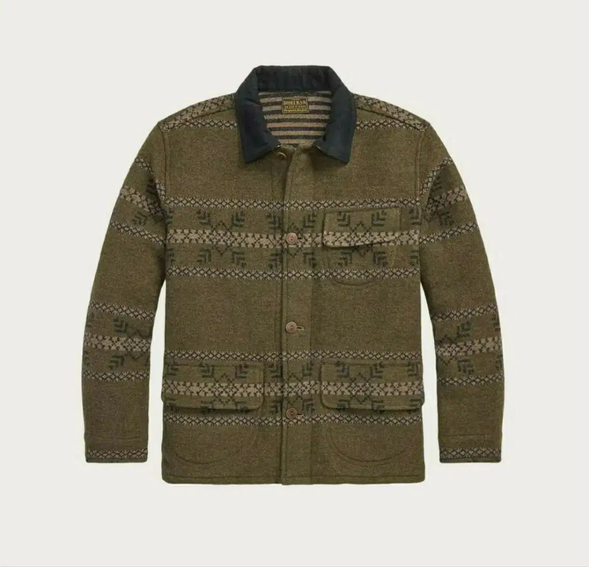 RRL(ダブルアールエル) rrl ダブルフェイス ジャカード ジャケット L