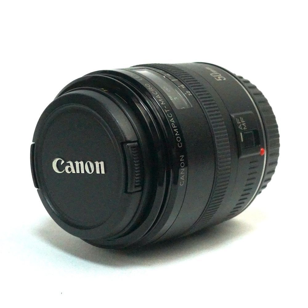 Canon キャノン COMPACT-MACRO LENZ EF 50mm 1:2.5 コンパクトマクロ レンズ 動作確認済み