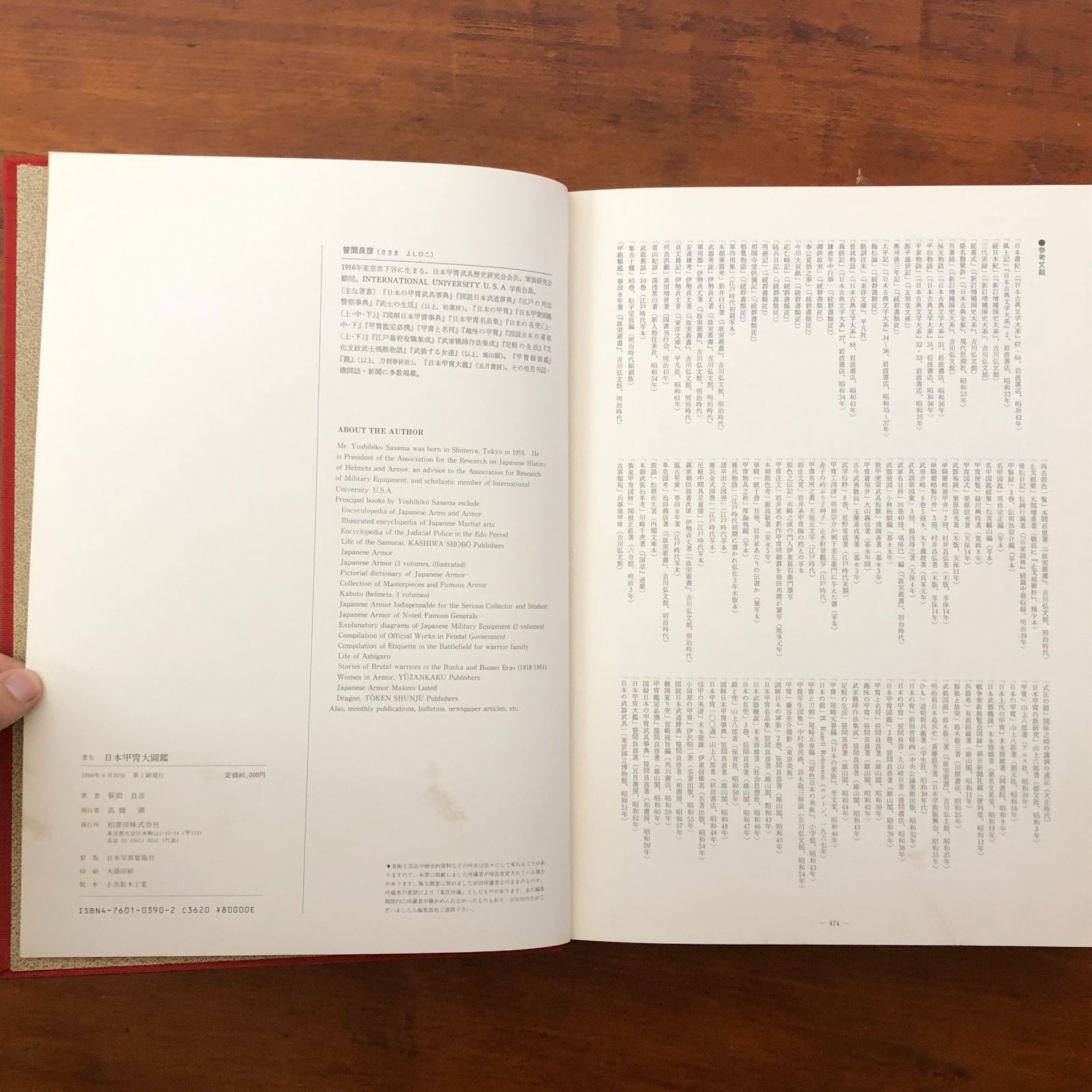 日本甲冑大図鑑」 笹間良彦 柏書房 1988 ☆鎧兜/武具/武器/武家文化