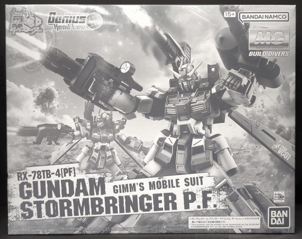 BANDAI SPIRITS MG　1/100 ガンダムビルドダイバーズ Genius Head Line ガンダムストームブリンガー P.F.