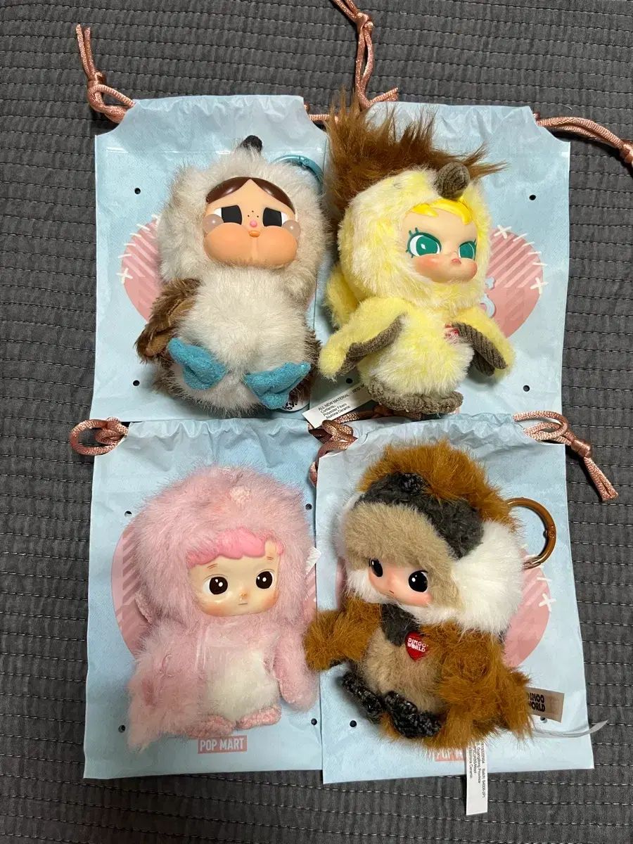 Dear Birds シリーズ ぬいぐるみキーホルダー