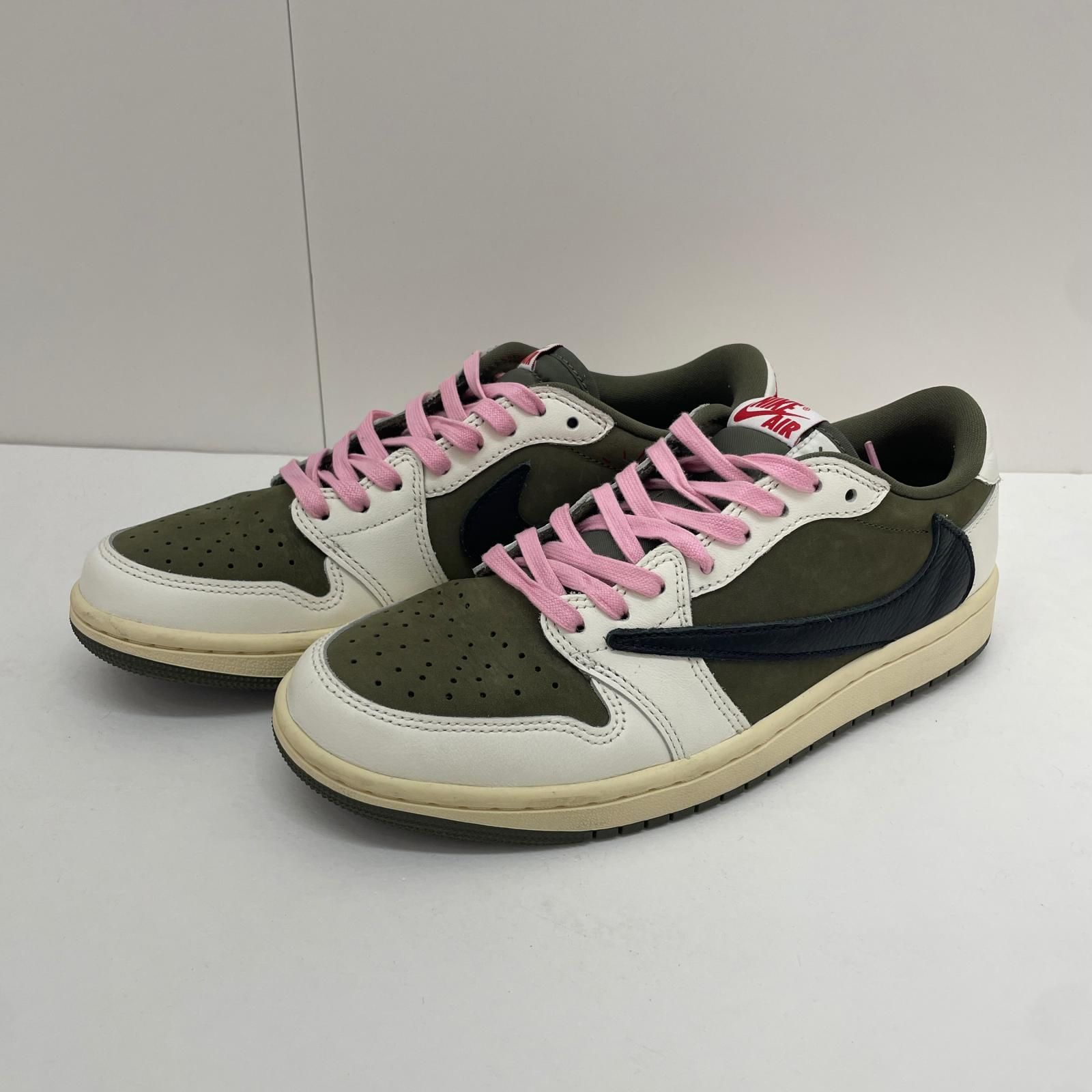【尾張小牧店】 中古 NIKE | ナイキ スニーカー 25.5cm AIR JORDAN 1 LOW OG SP DM7866-200 グリーン 【126】