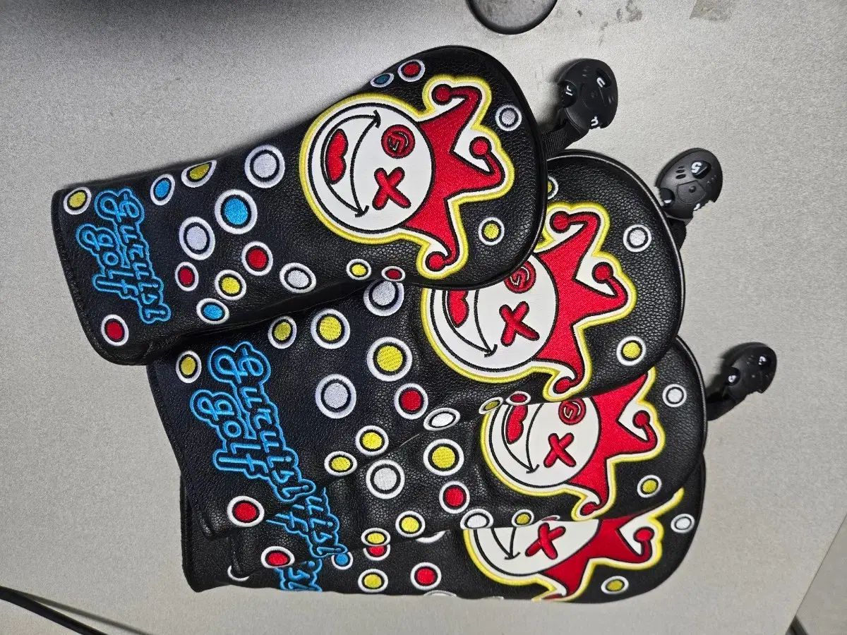 ゴルフ ヘッドカバー 3種 セット 新品