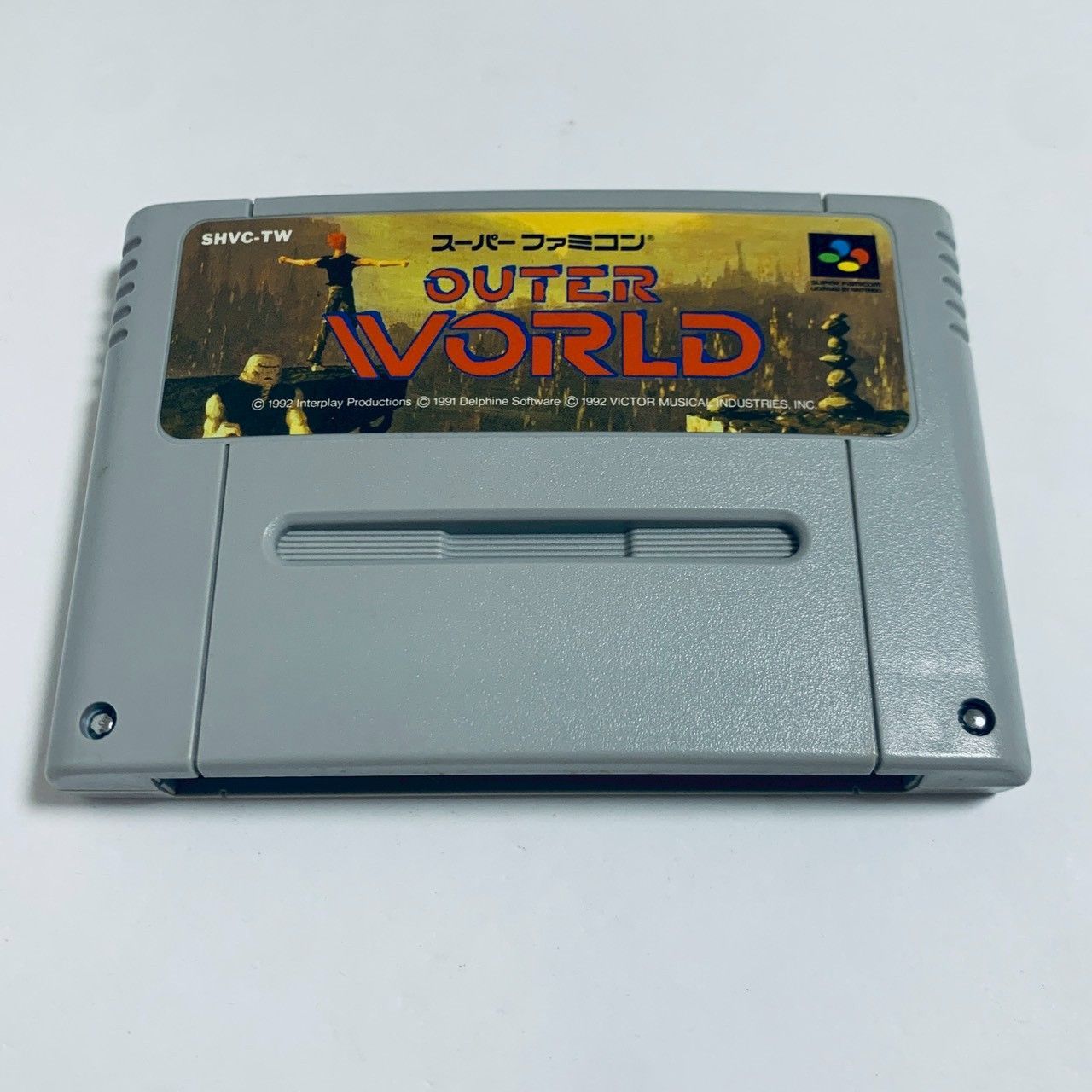 SFC スーパーファミコン アウター・ワールド ソフトのみ 起動確認済