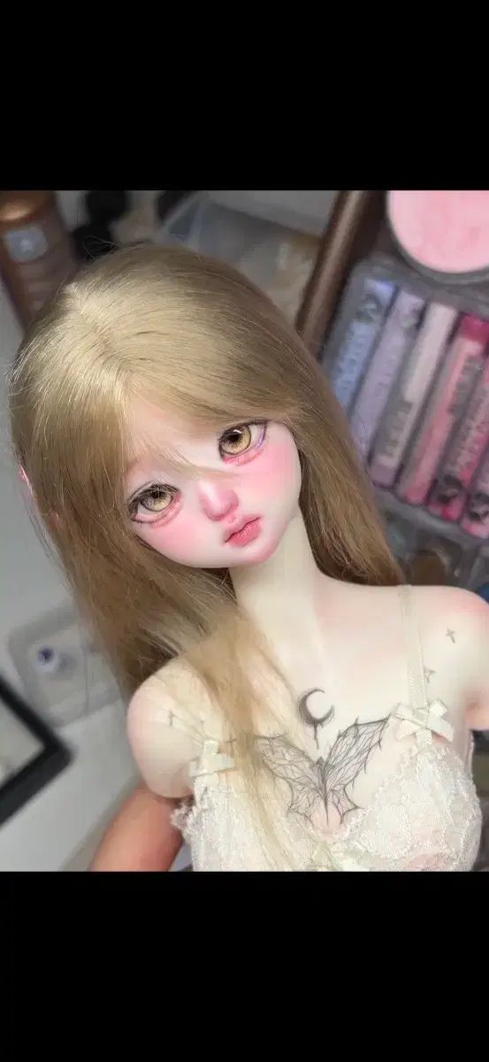 保証カード + HEAD 旧官 MSD 球体関節人形