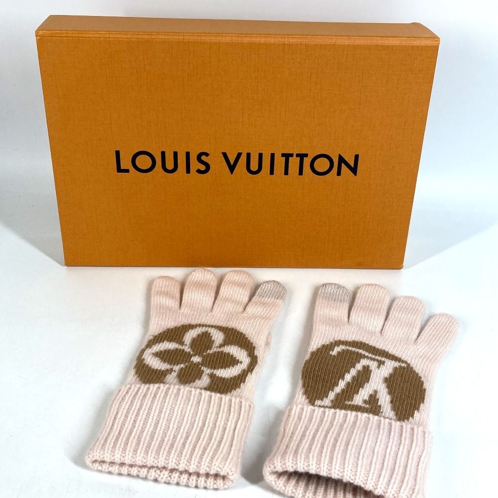 LOUIS VUITTON ルイヴィトン 手袋 グローブ マイユ LV メダリオン