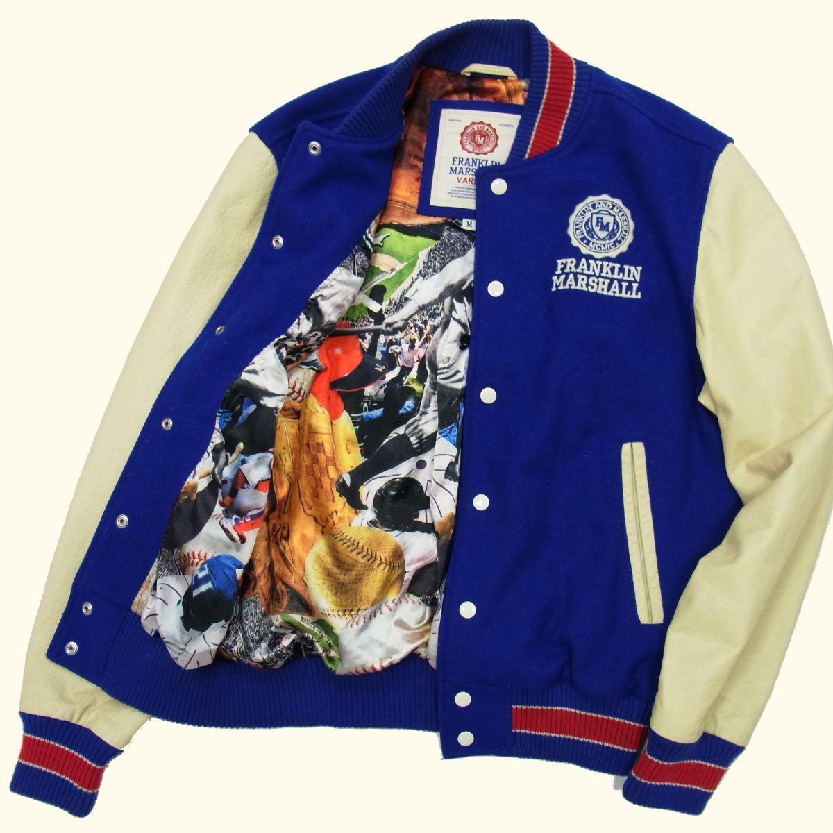 定価41,800円☆FRANKLIN&MARSHALL フランクリン＆マーシャル 袖革