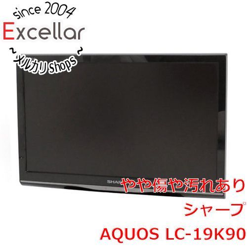 [bn:10] SHARP　19型 液晶テレビ AQUOS LC-19K90-B　スタンドなし