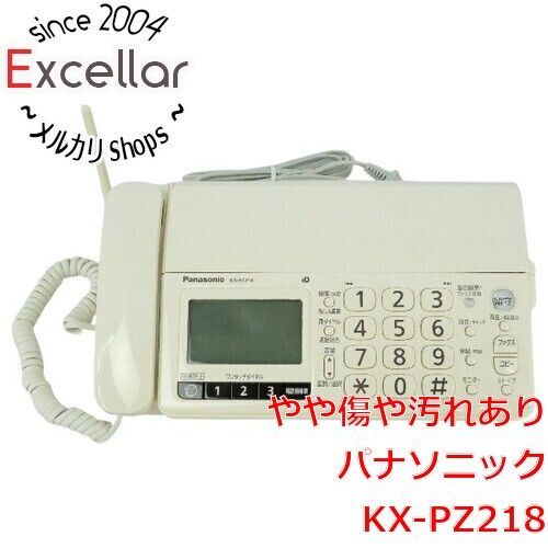[bn:15] Panasonic　ファクス 親機のみ　KX-PZ218　本体のみ　本体いたみ