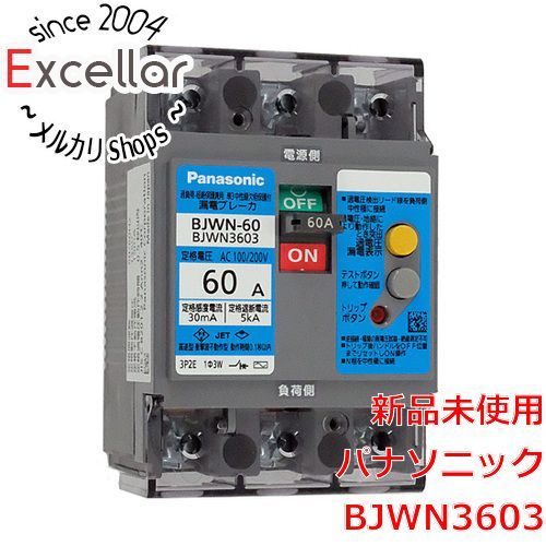 [bn:16] Panasonic　漏電ブレーカ　BJWN3603