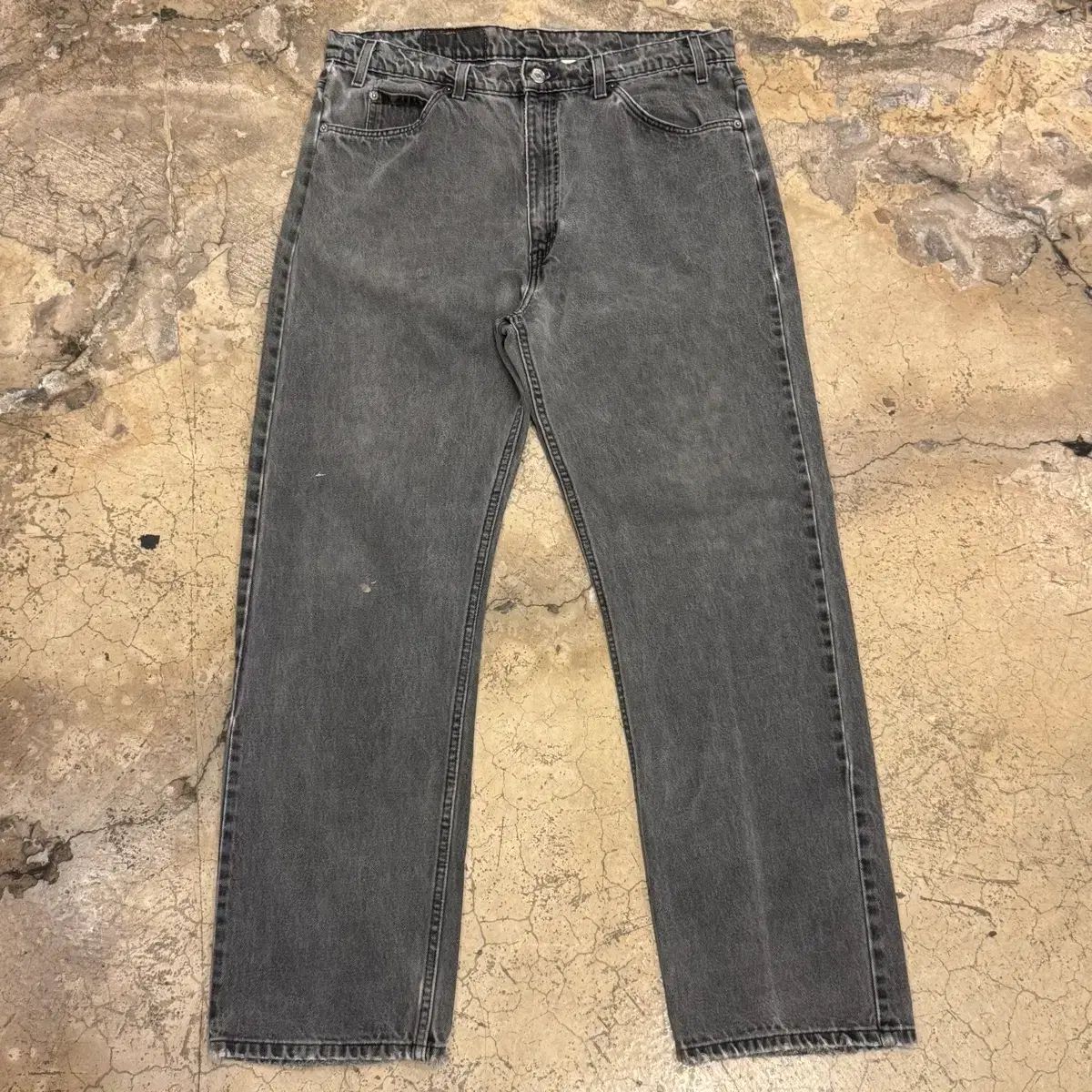 90s リーバイス LEVI'S オレンジタブ ブラックデニム (38X30)