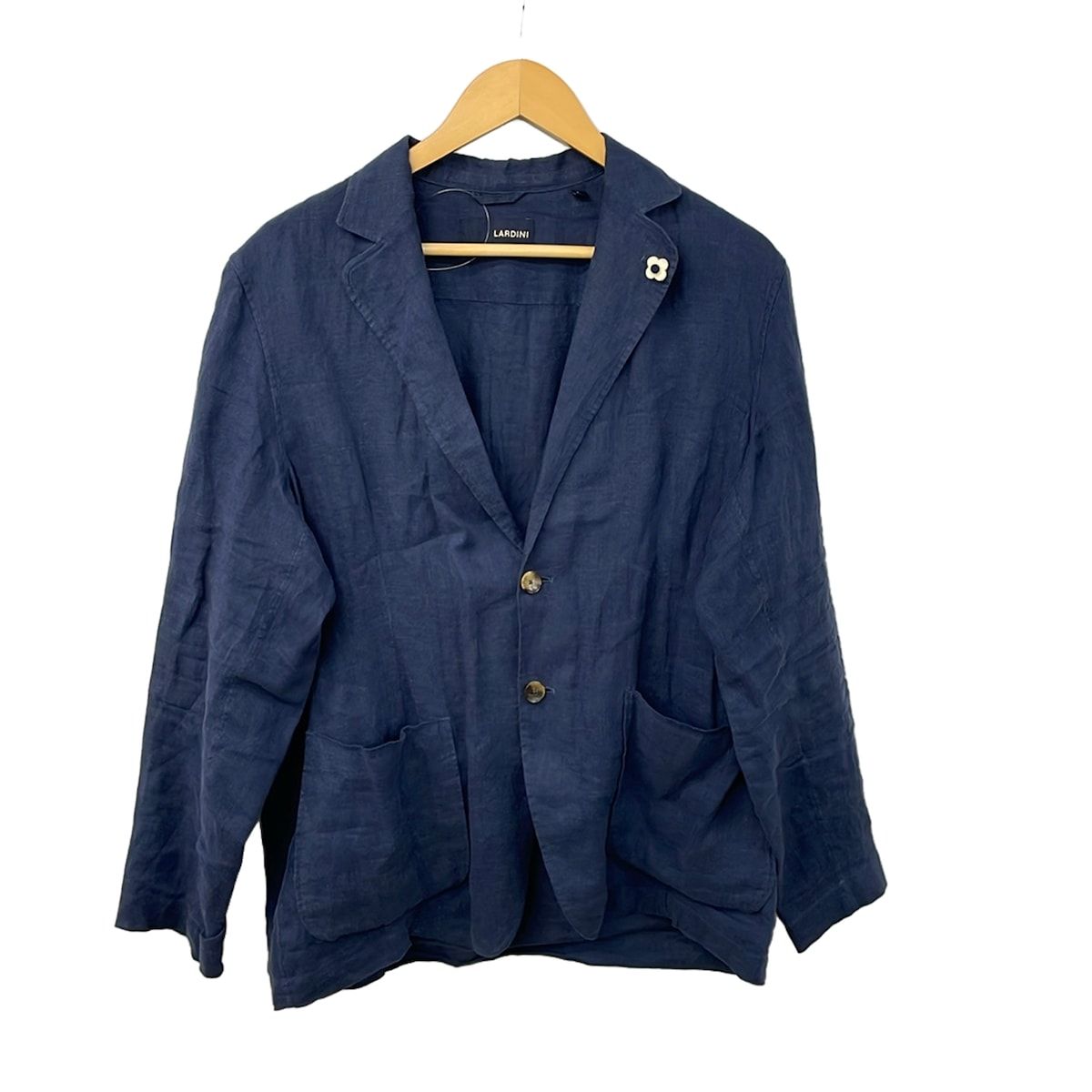 lardini(ラルディーニ) ジャケット サイズL メンズ美品 - ネイビー
