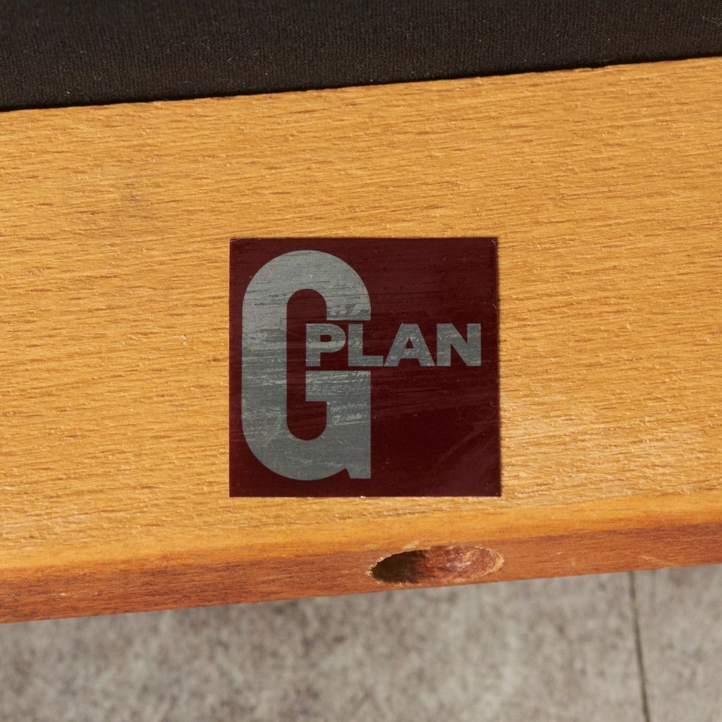 張替済 G-Plan スラットバックチェア ヴィンテージ 英国 ジープラン チーク ダイニングチェア 木製 椅子 イギリス ビンテージ 101100