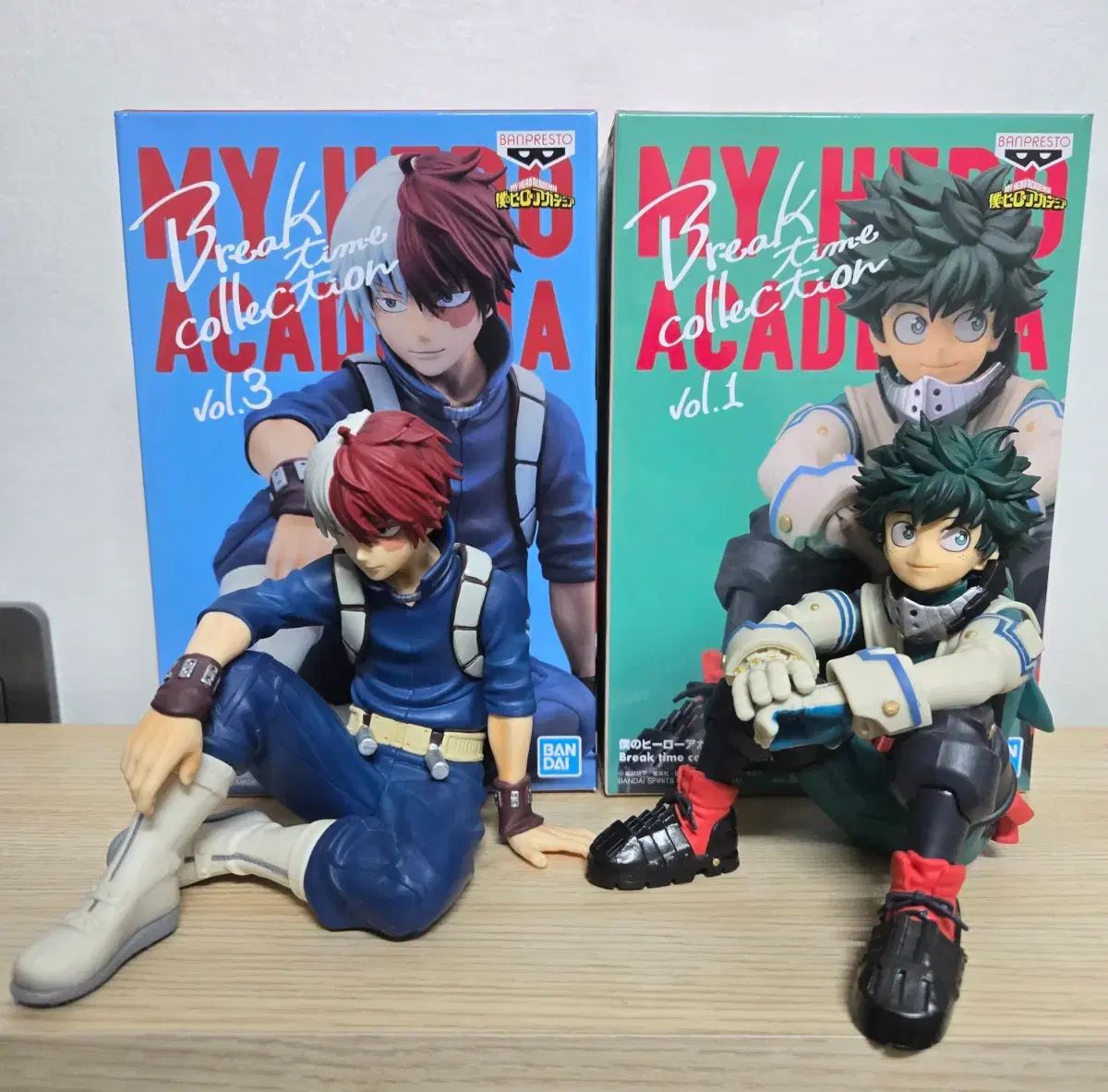 僕のヒーローアカデミア ヒロアカ 轟 焦凍 緑 谷出久 ブレーキ TIME フィギュア