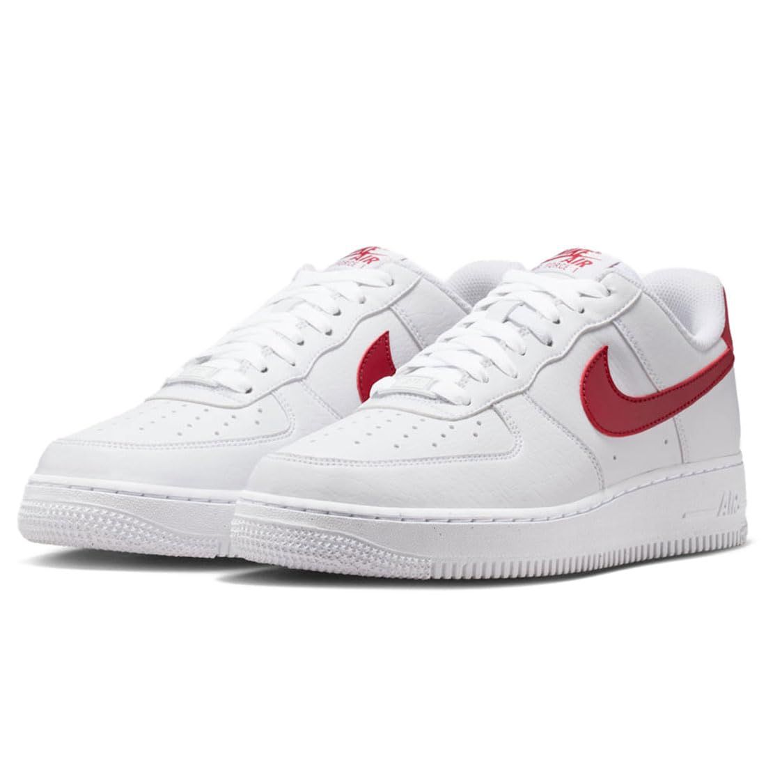 [ナイキ] エア フォース 1 '07 ネクスト ネイチャー W AIR FORCE 1 '07 Next Nature ホワイト/チームクリムゾン DC9486-117 22.0cm [22.0 cm]