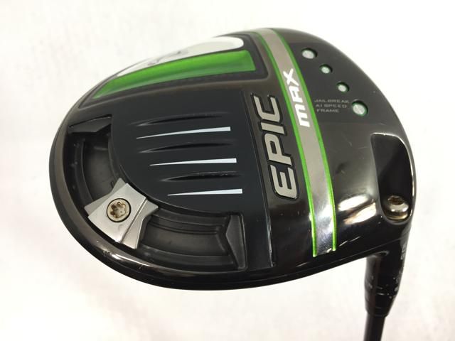 返品OK 【中古ゴルフクラブ】キャロウェイ EPIC MAX (エピック マックス) ドライバー 2021 (日本仕様) LIN-Q GREEN 40 for Callaway 1W