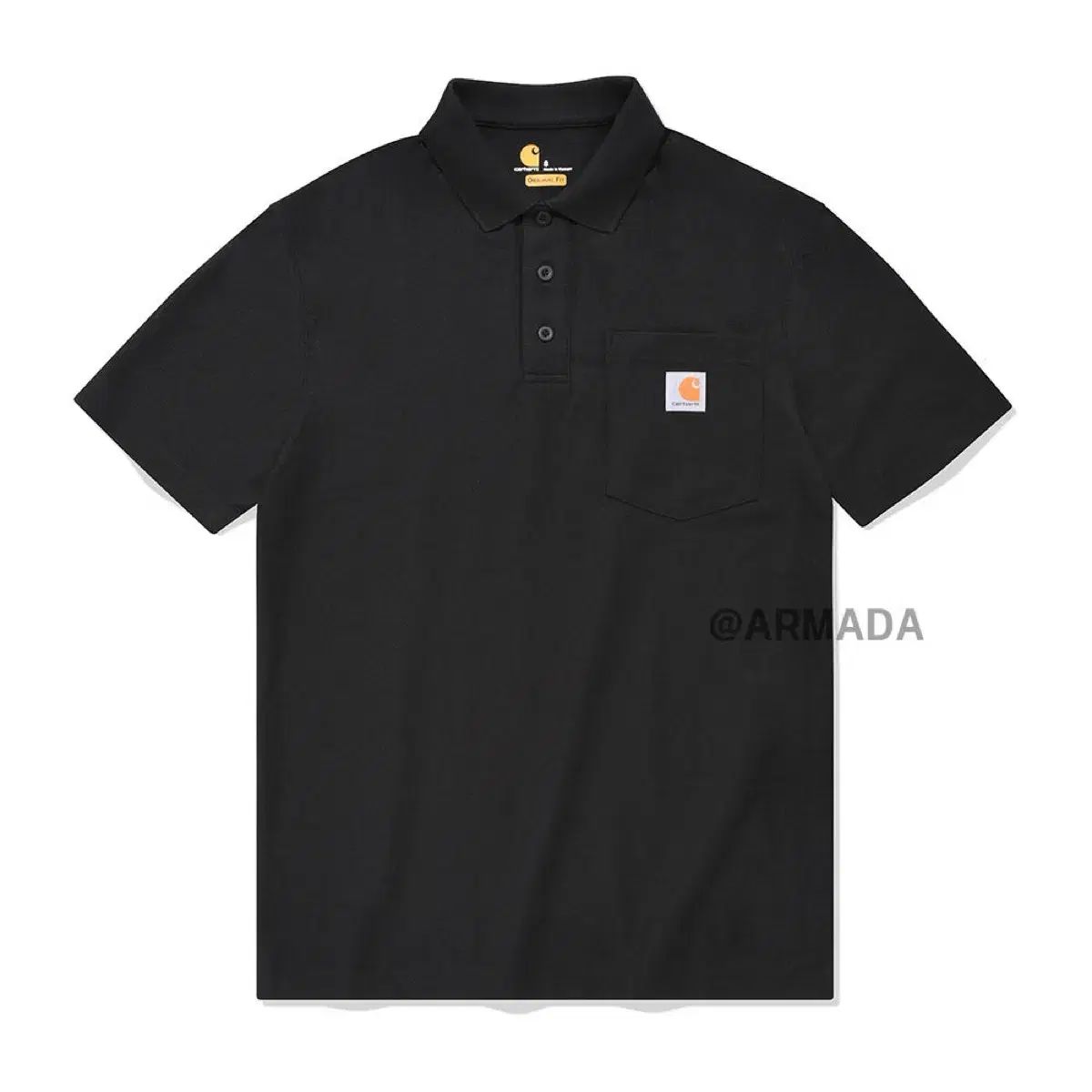 (新品) Carhartt カーハート ブラック 半袖 カラーTシャツ
