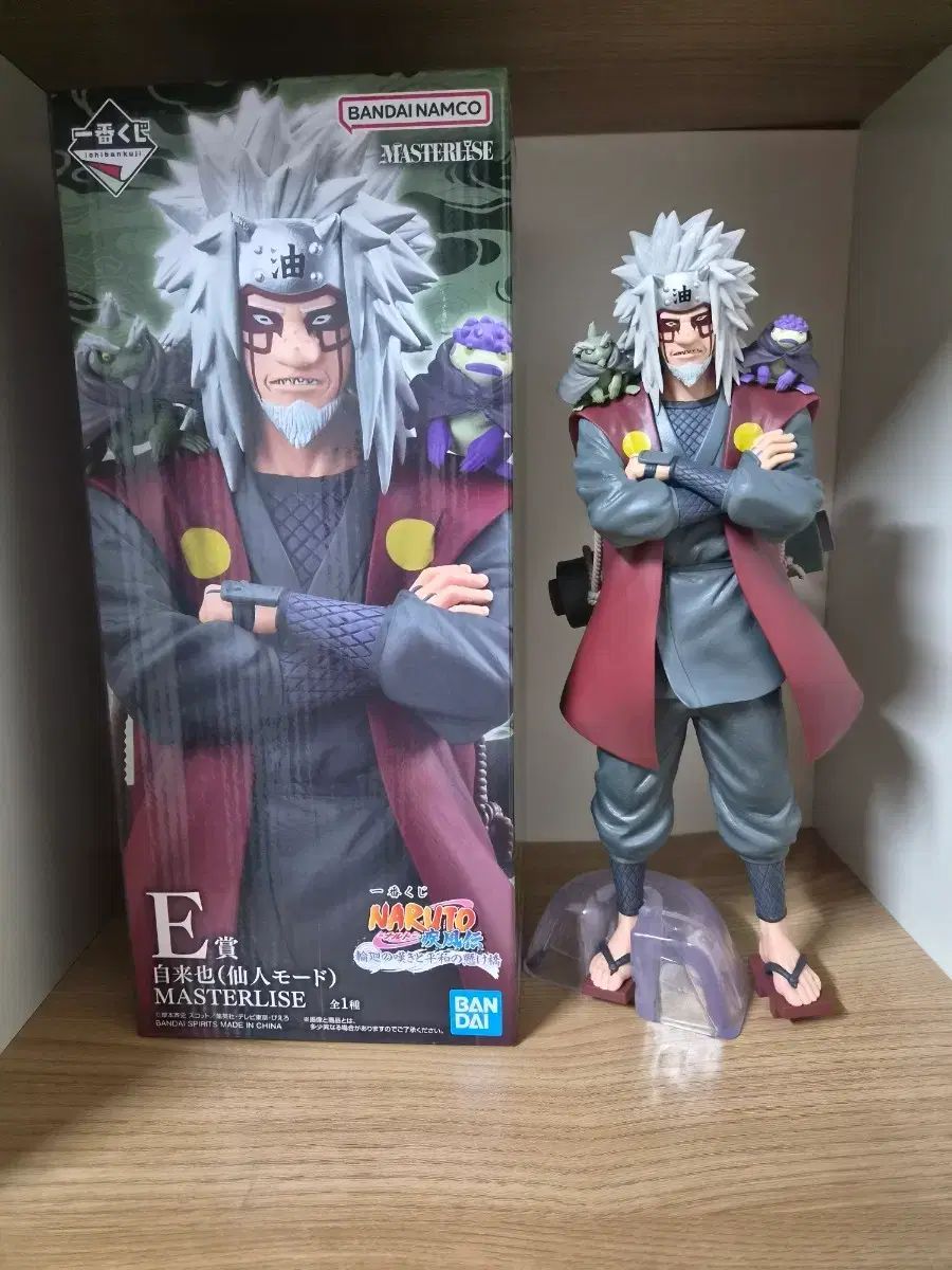 NARUTO -ナルト- フィギュア 自来也仙人モード MASTERLISE BANDAI バンダイナムコ