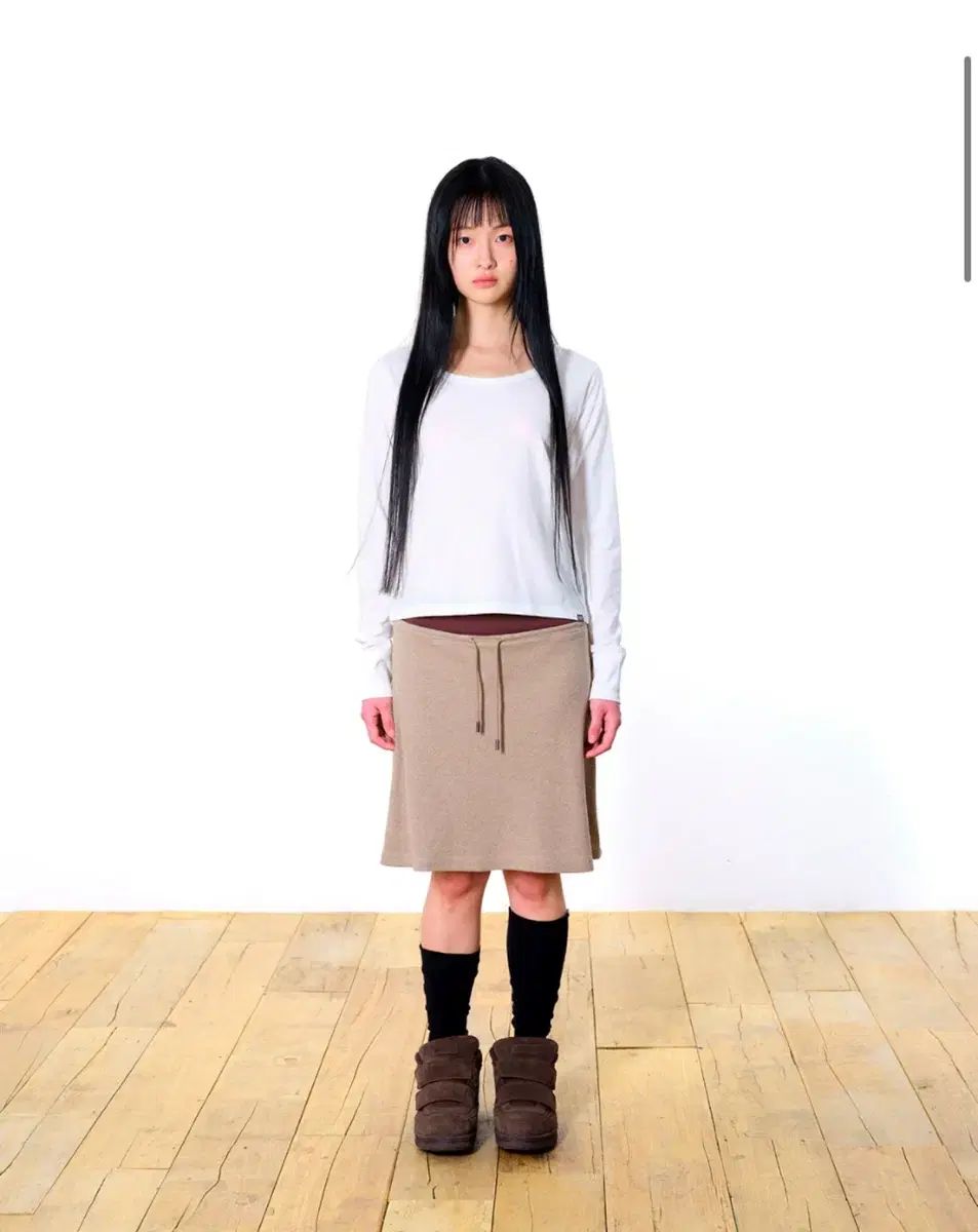 コイセイオ 038 ミニ ワッフル Aライン スカート