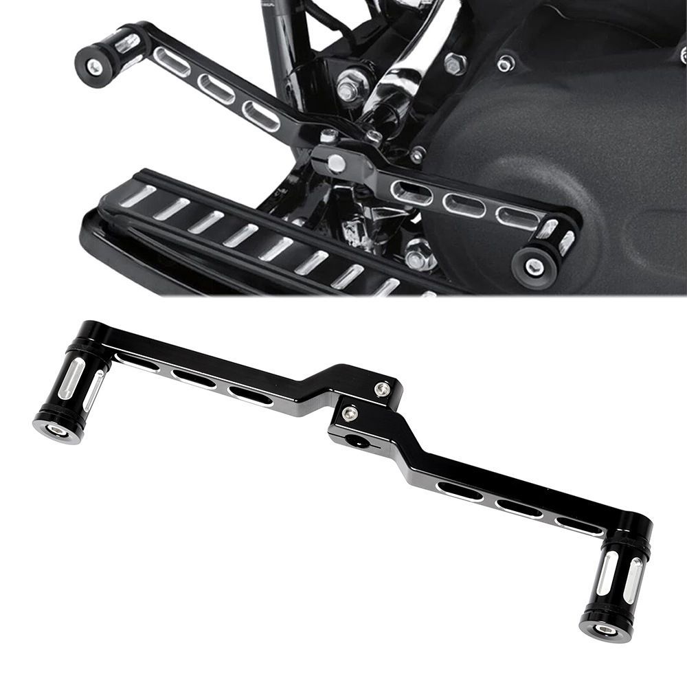 ヒールトゥシフトレバー 左側用 Harley-Davidson FL Softail Touring Trike ソフテイル シフトレバー アルミ ブラック