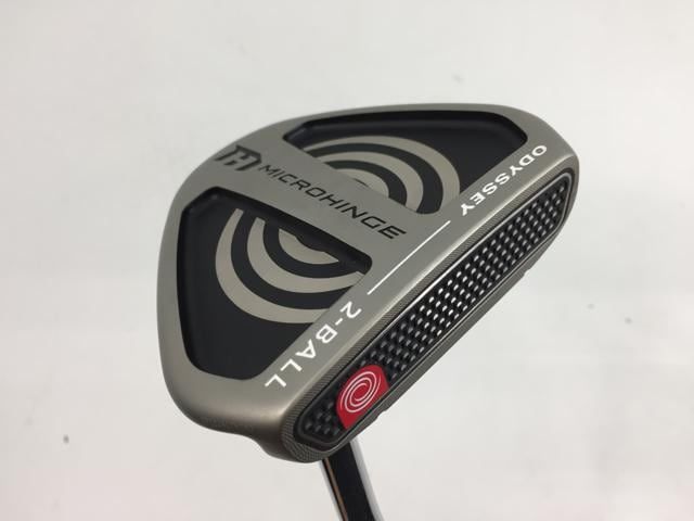 返品OK 【中古ゴルフクラブ】【美品】オデッセイ MICROHINGE (マイクロヒンジ) 2-Ball V-LINE パター 2025 オリジナルスチール パター