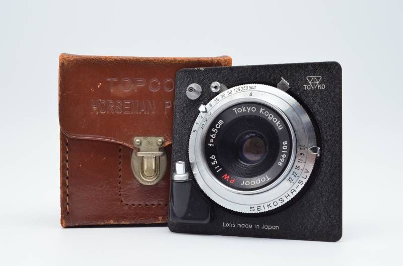 動作品】TOPCON HORSEMAN PRESS 6×9 P.W 65mm 6.5cm F5.6 Tokyo Kogaku