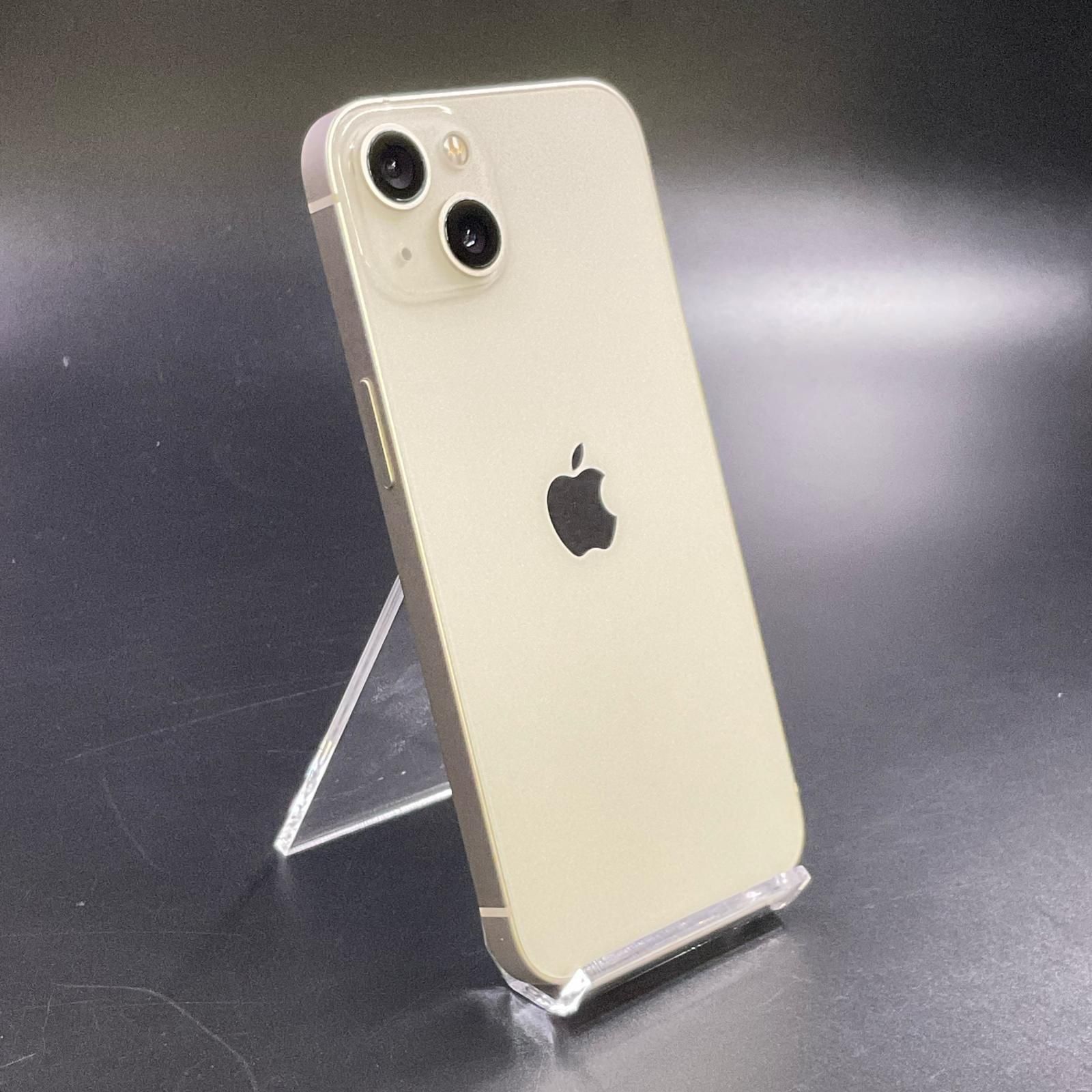 iPhone 13 128GB ホワイト SIMフリー 美品 au - メルカリ