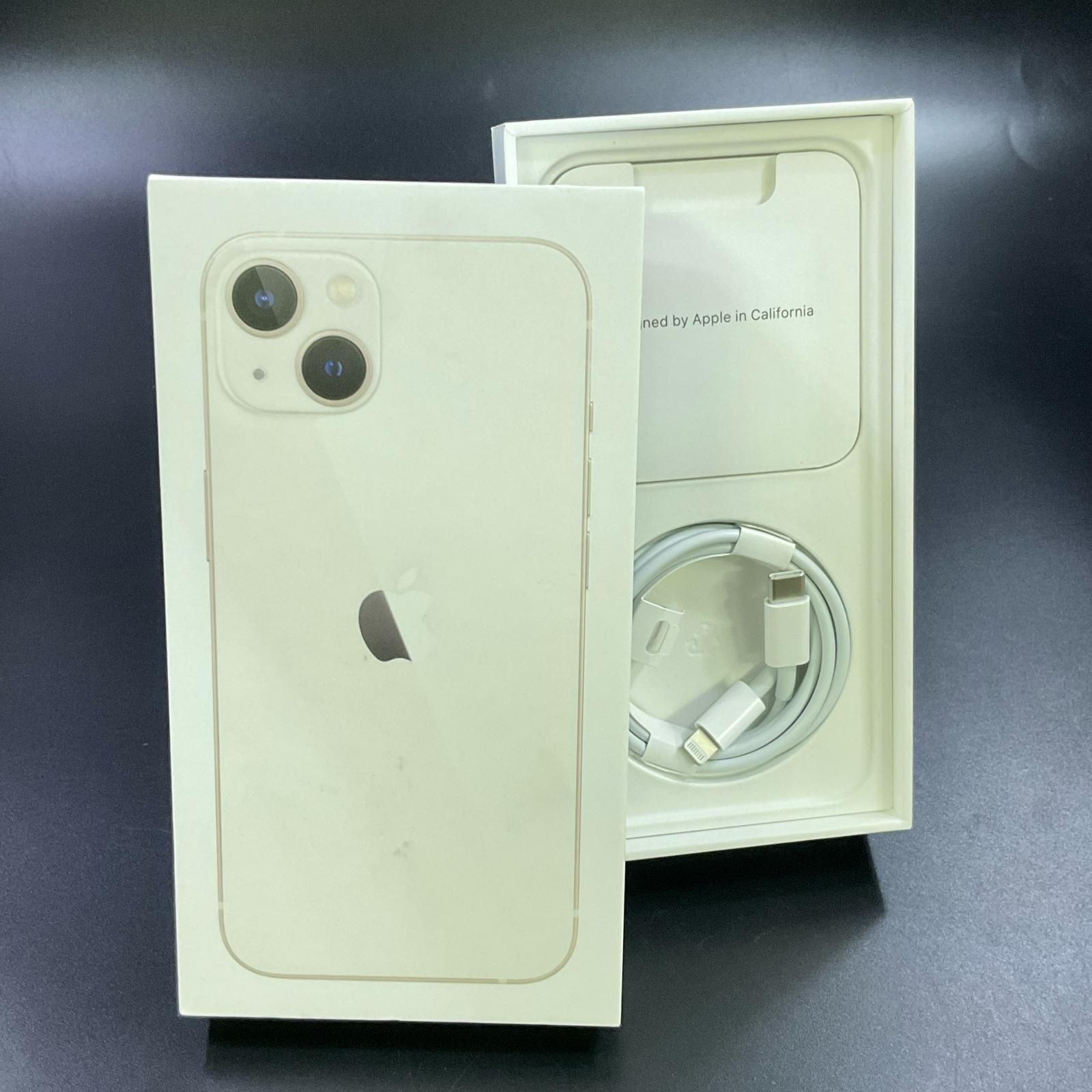iPhone 13 スターライト SIMフリー バッテリー86% iPhone13 スター