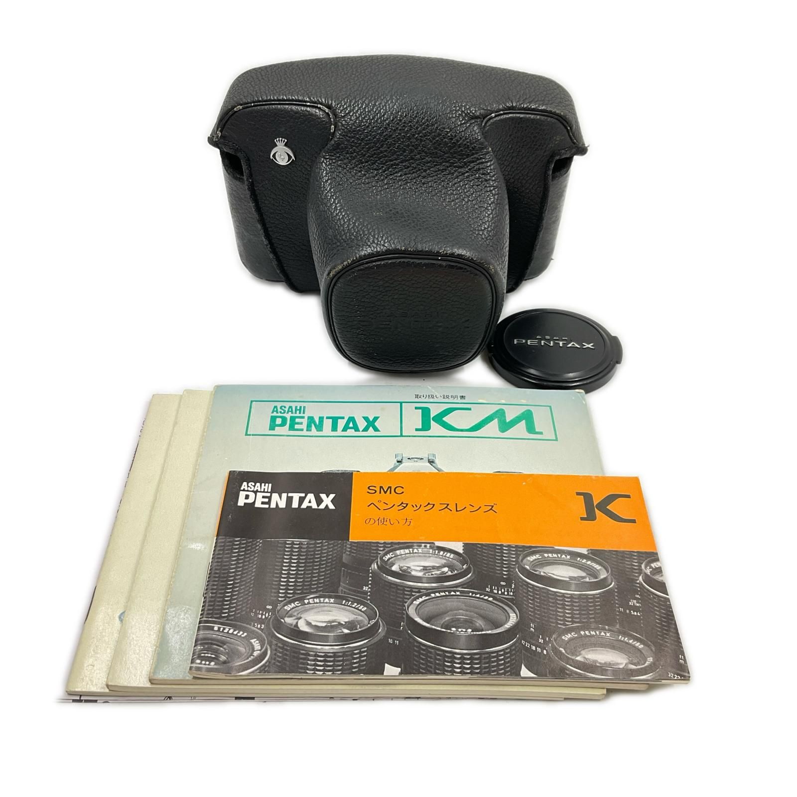 ✧OH済✧PENTAX KMブラックペイント 整備済完動品 最速発送】PENTAX KM ブラックペイント SMC PENTAX 55mm f1.8【難有
