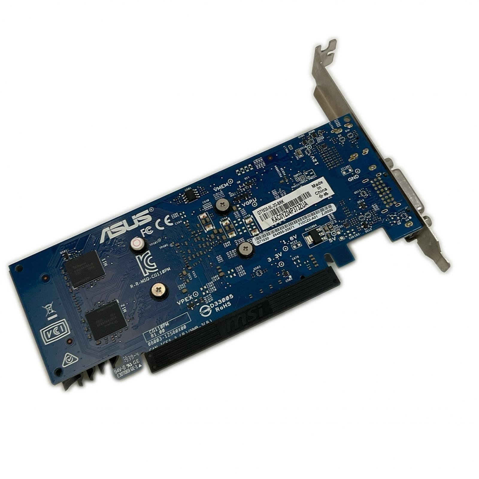 美品】ASUS GT1030-SL-G-BRK グラフィックボード - メルカリ