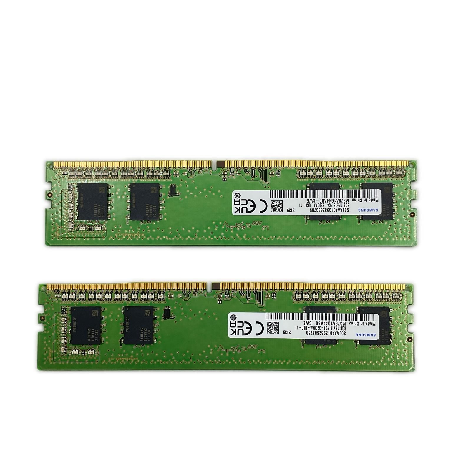美品】SAMSUNG 8GB×2 PC4-3200A 16GB メモリ - メルカリ