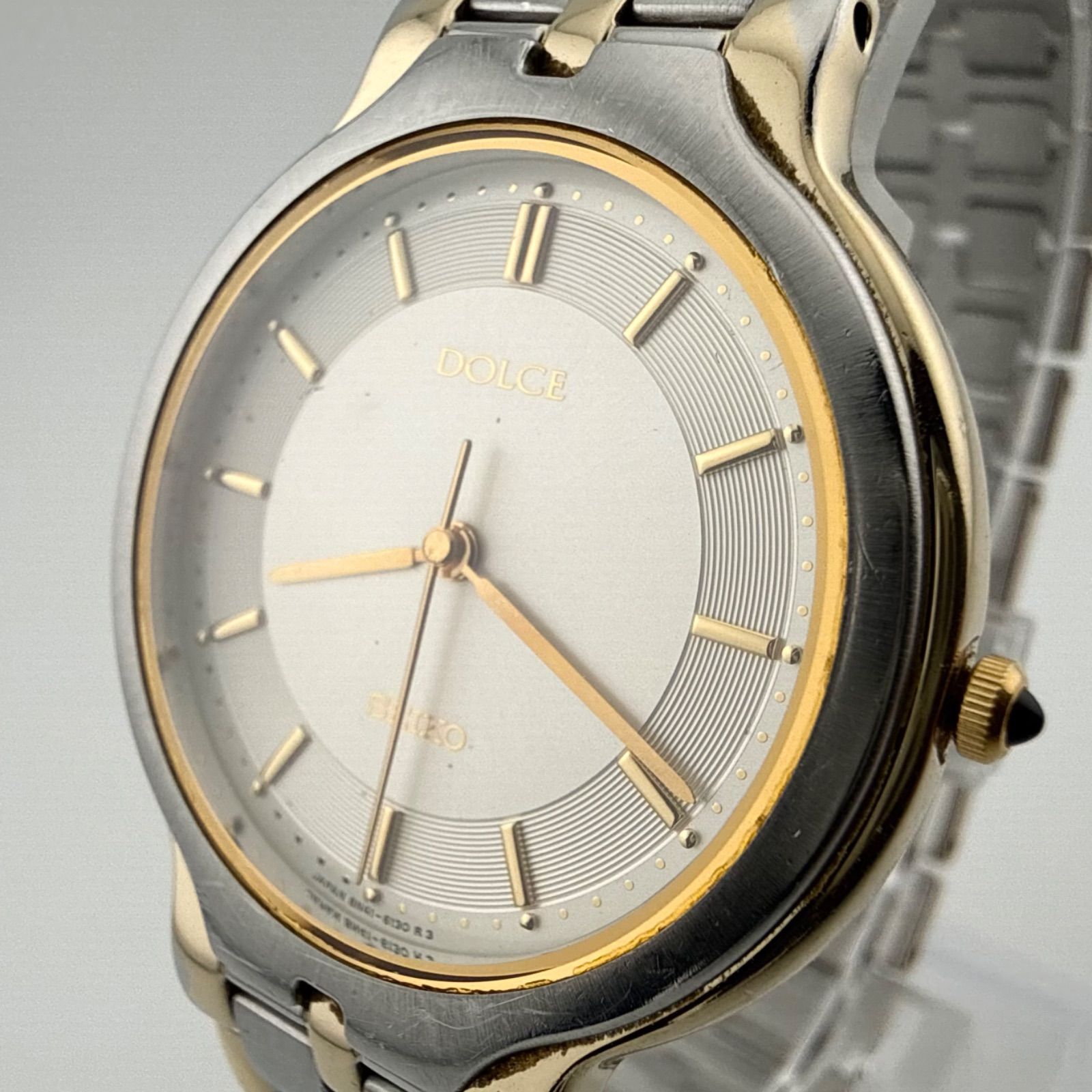 SEIKO 8N41-6100 セイコー DOLCE ドルチェ メンズ 腕時計 ジャンク 不