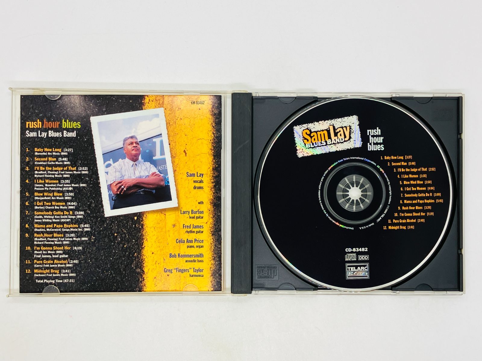 洋楽  RUSSELL SAM CD CD SAM LAY BLUES BAND / RUSH HOUR BLUES / サム・レイ・ブルース