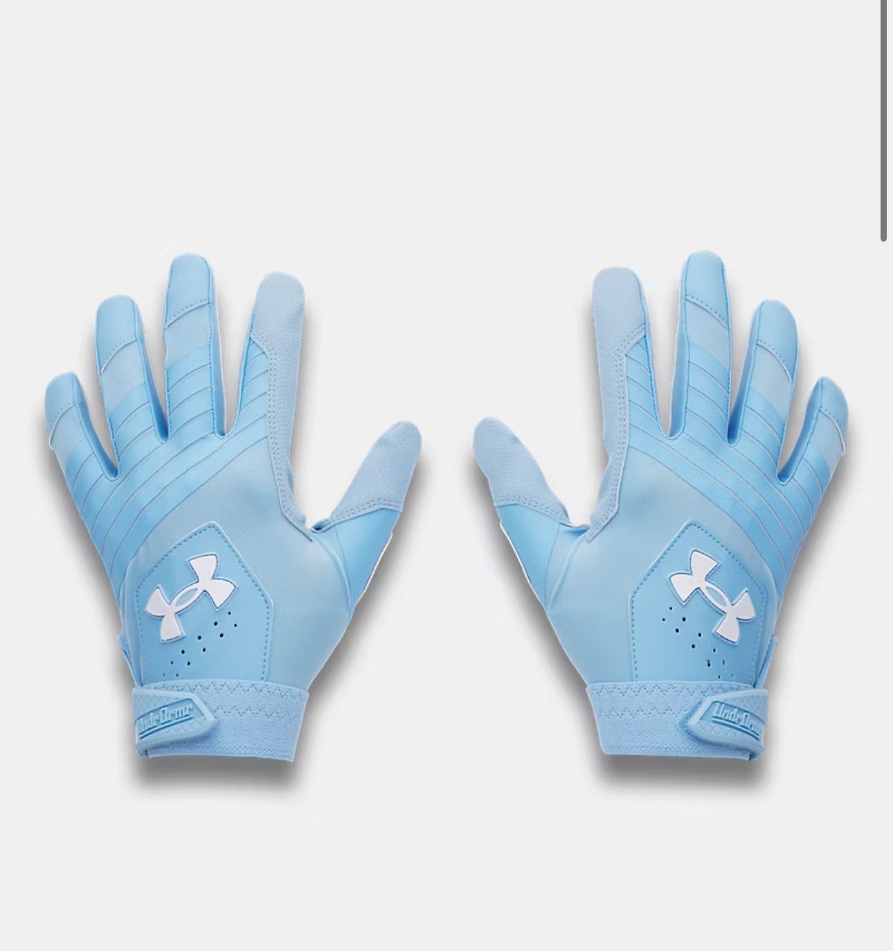 アンダーアーマー/UNDER ARMOUR UA Clean Up Horizon Blue / White バッティンググローブ 両手用 野球 UA 打撃用 手袋 新品