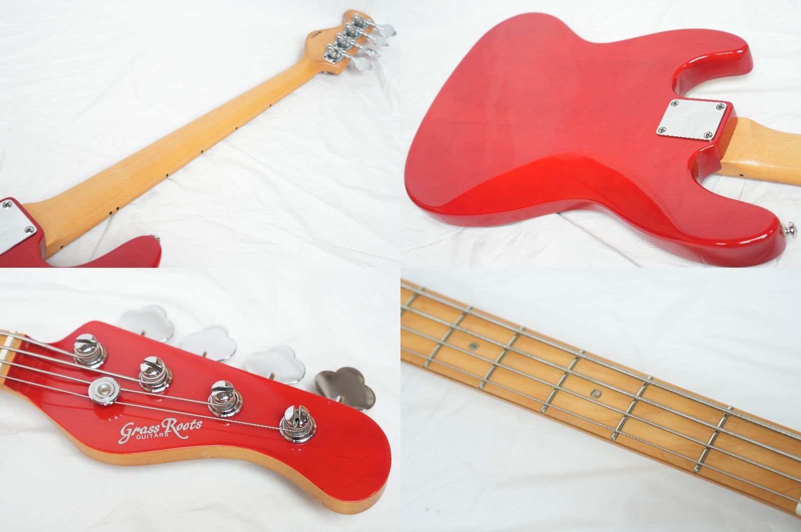 ☆Grass Roots by ESP G-T-68BZ シースルーレッド 2008年製 ラルクエン