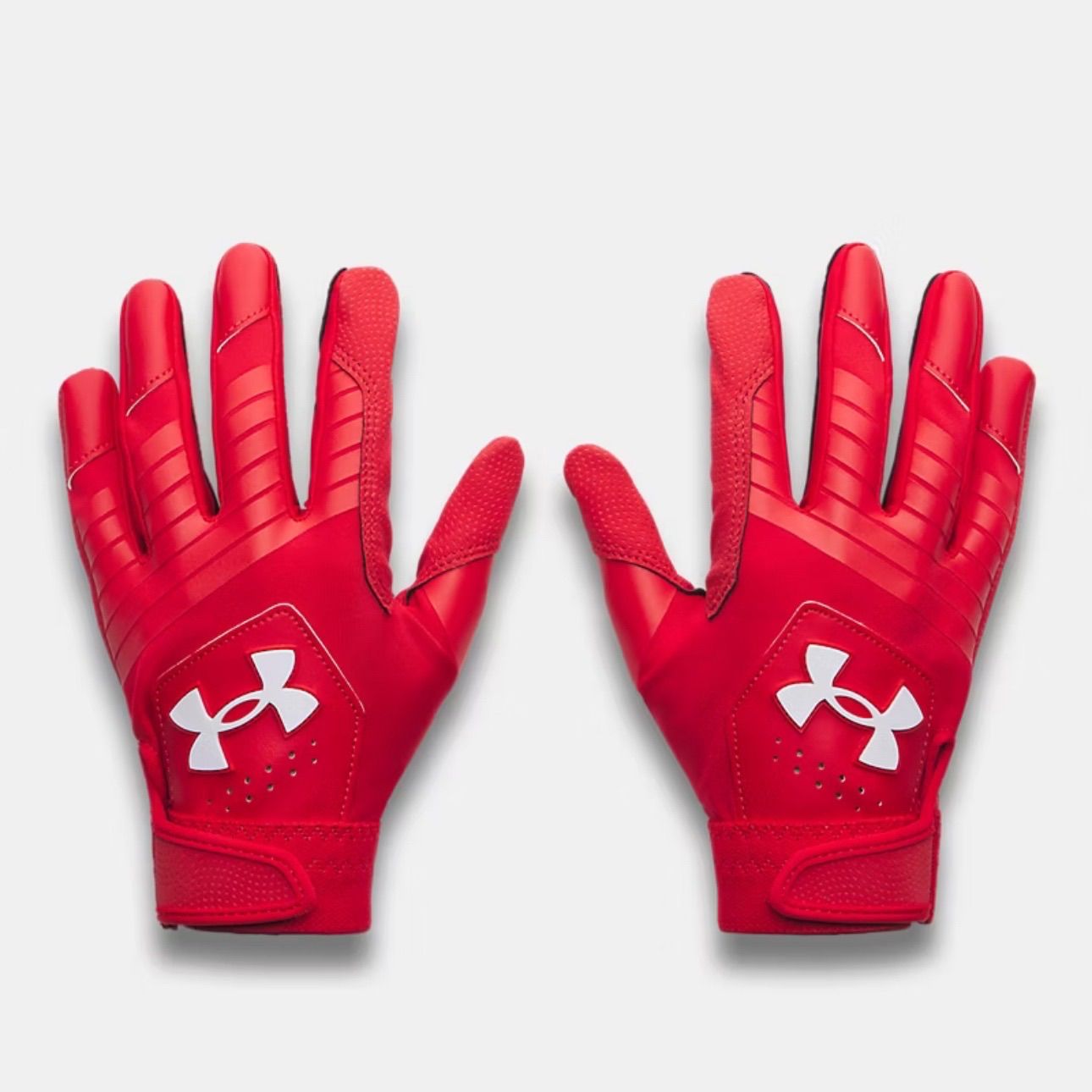 アンダーアーマー/UNDER ARMOUR UA Clean Up Red / White バッティンググローブ 両手用 野球 UA 打撃用 手袋 新品