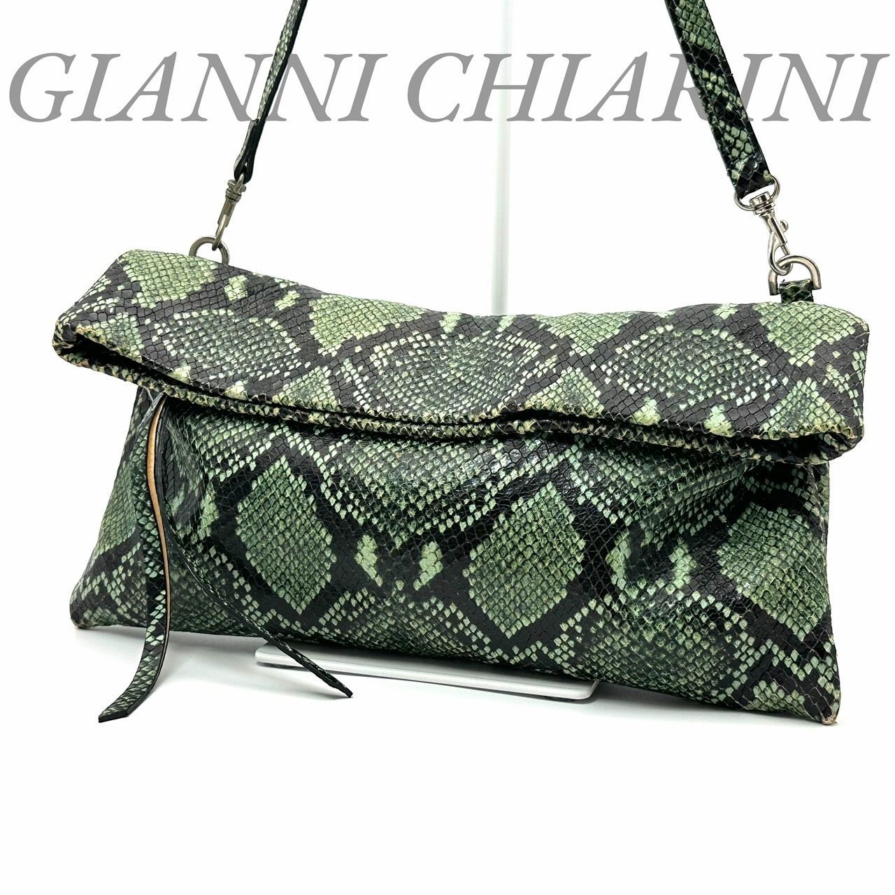 B5809】 GIANNI CHIARINI ジャンニキャリーニ ショルダーバッグ